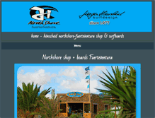 Tablet Screenshot of northshore-fuerteventura.com